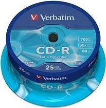 Verbatim Extra Protection CD-R 80min/700MB, 52x, 25er Spindel
