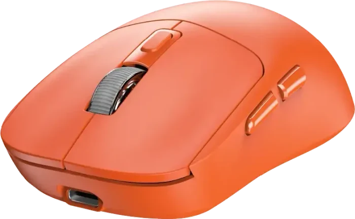 Genius NX-8260S BT Wireless Fast-Charging Rechargeable Silent Mouse, orange, USB/Bluetooth