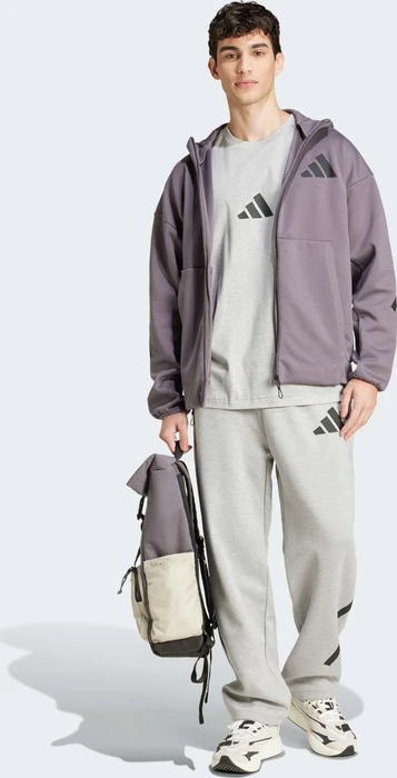 adidas Z.N.E. Zip Hoodie olive strata (Herren)