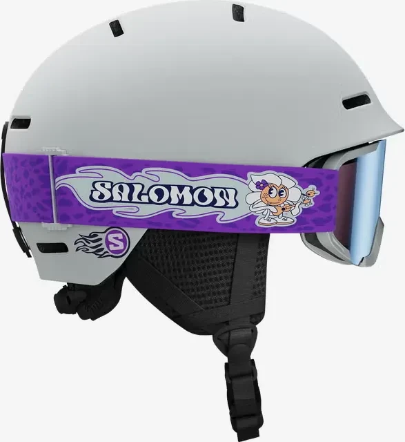 Salomon Player Combo Helm ice flow (Junior)