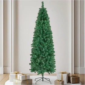TecTake Künstlicher Weihnachtsbaum Tanne Comet, 150cm