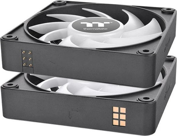 Thermaltake CT140 EX ARGB Sync Black, schwarz, 140mm, 3er-Pack