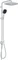Grohe Vitalio Comfort 250 Flex Duschsystem chrom Vorschaubild