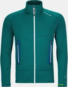 Ortovox Fleece Light Funktionsjacke pacific green (Herren)