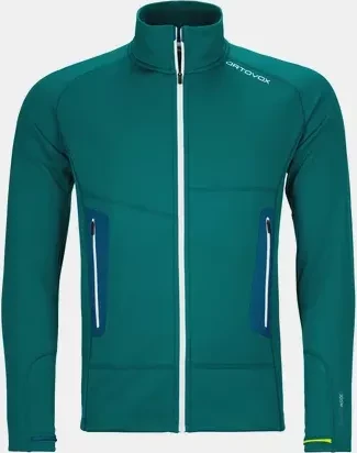 Ortovox Fleece Light Funktionsjacke pacific green (Herren)