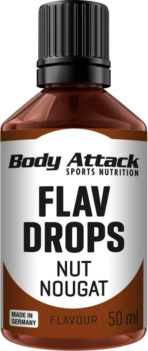 Body Attack Flav Drops Nuss/Nougat 50ml