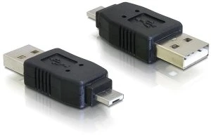 DeLOCK USB 2.0 Adapter, Micro-A [Stecker] auf USB-A [Stecker]