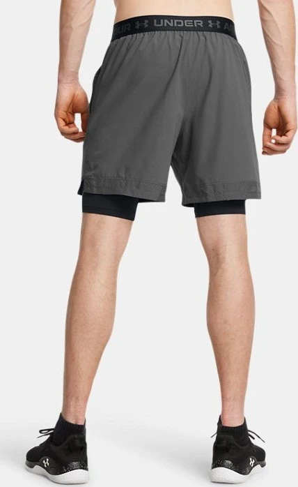 Under Armour Vanish Woven 2-in-1 Hose kurz maroon mist (Herren)