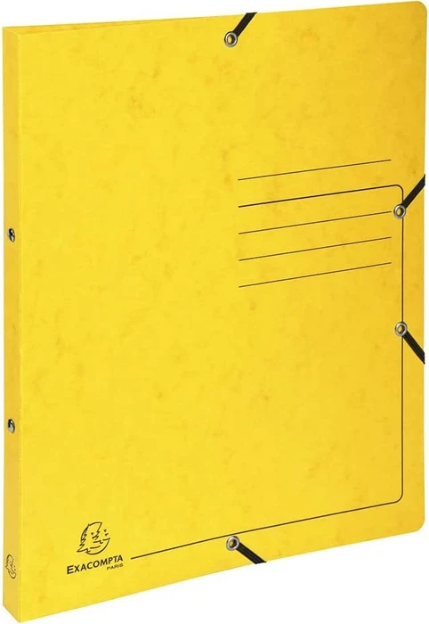 Exacompta Ringbuch 2-Ring, 20mm, A4, farbig sortiert, 3er-Set