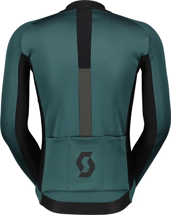 Scott RC Pro Warm LTD Trikot langarm black/aruba green (Herren)