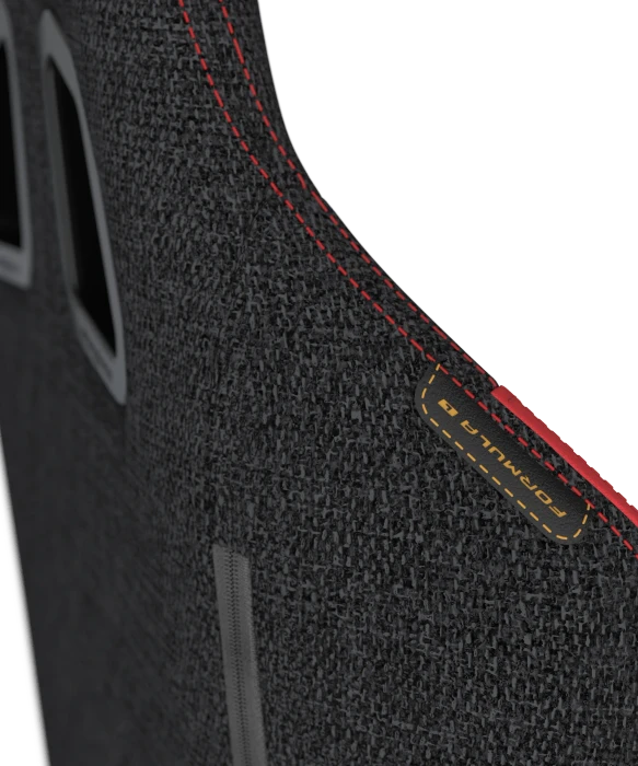 DXRacer Formula L Gamingstuhl, Stoff schwarz/rot