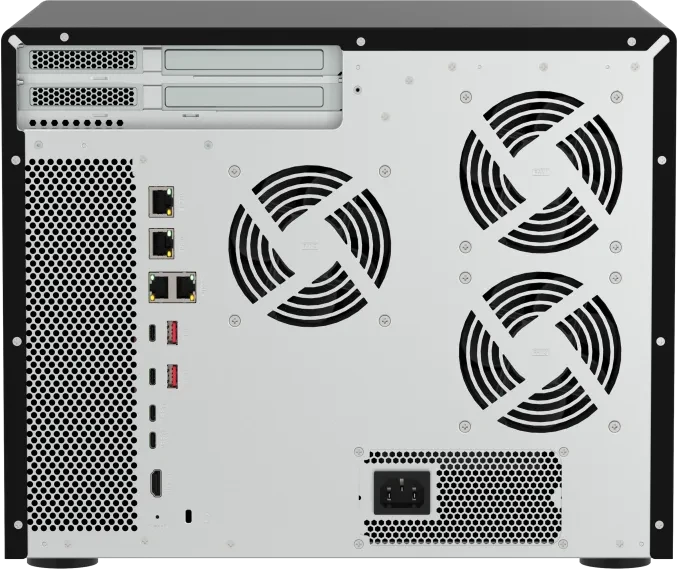 QNAP QuTS hero TVS-AIh1688ATX-U9-48G, 48GB RAM ECC, 2x RJ-45 10GBase-T, 2x RJ-45 2.5GBase-T