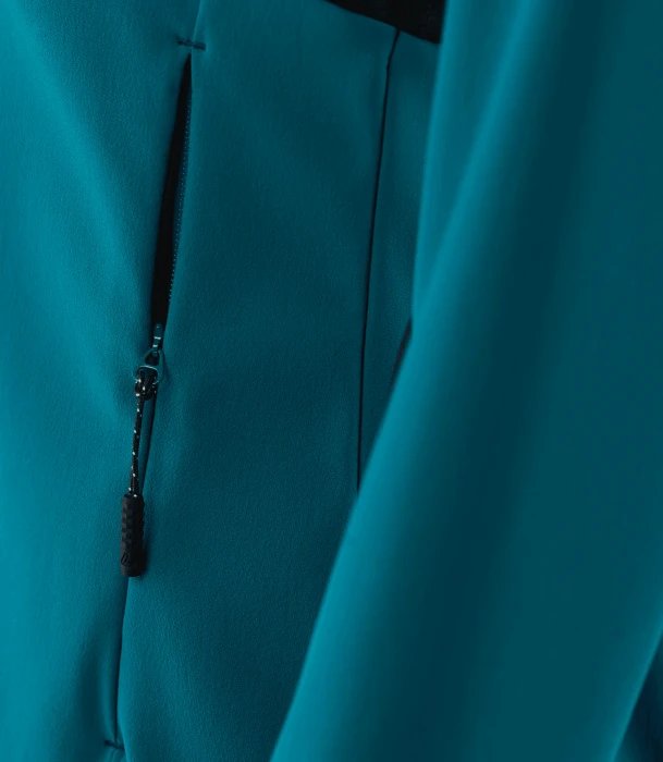 Löffler Hooded Grace PL60 Hybrid Funktionsjacke blue coral (Damen)
