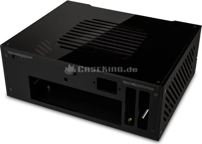 Lazer3D HT5 Stealth, schwarz, Acrylfenster, Mini-ITX