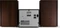 Sharp XL-B517D schwarz/braun (XL-B517D(BR)) Vorschaubild