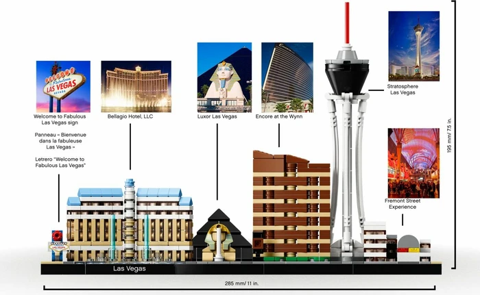 LEGO Architecture - Las Vegas