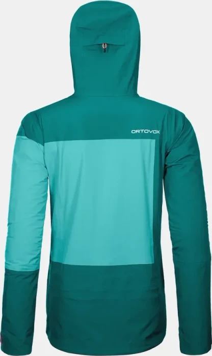 Ortovox 3L Deep Shell Funktionsjacke pacific green (Damen)