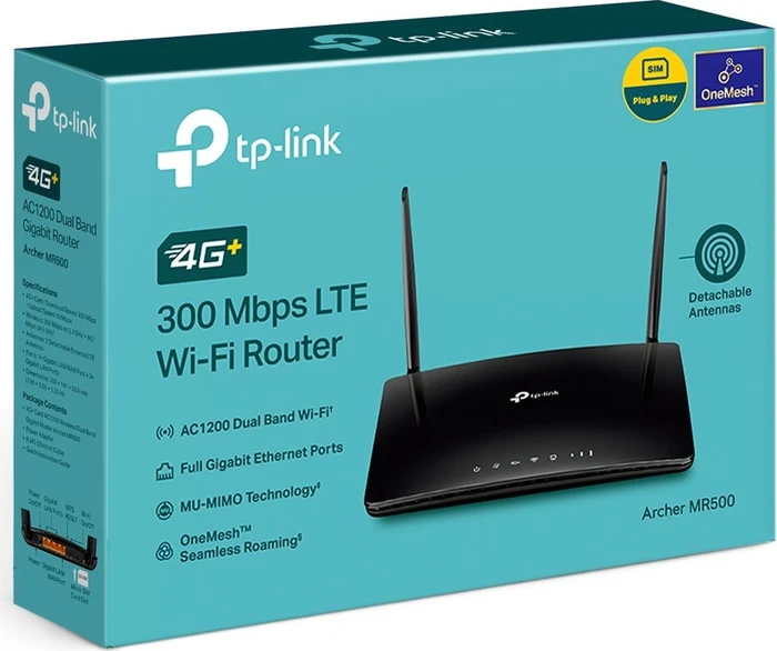 TP-Link Archer MR500, LTE