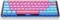 Mountain Mineral Keycap Set, Kunststoff (PBT) Double-Shot, blau/rosa, 113 Tasten (104+9), ANSI-US Vorschaubild