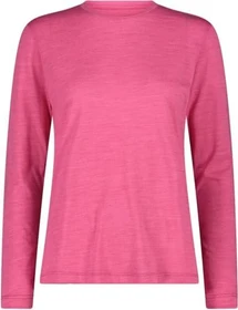 CMP Unlimitech Performance Merino Funktionsshirt langarm peony (Damen)