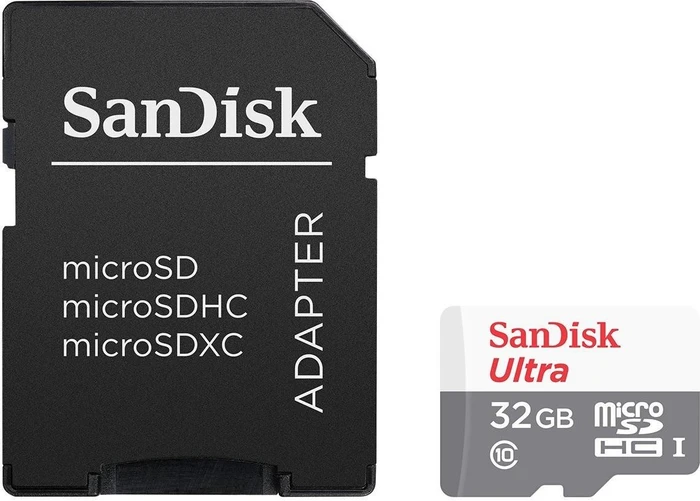 SanDisk Ultra, microSD UHS-I, Rev-NS