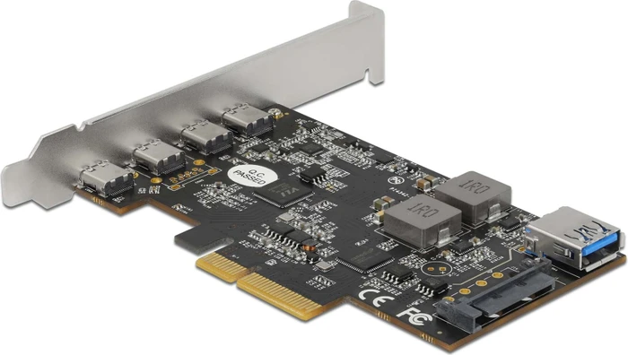 DeLOCK 4x USB-C 3.1, PCIe 3.0 x4