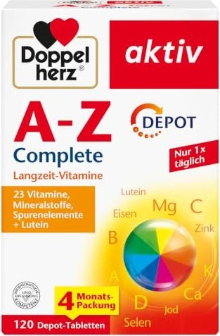 Doppelherz A-Z Depot Tabletten, 120 Stück