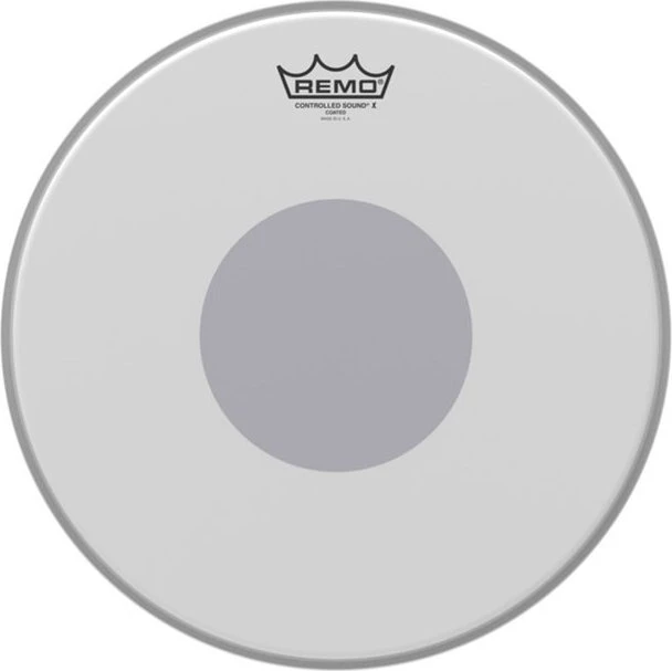 Remo Controlled Sound X Coated Black Dot 14"