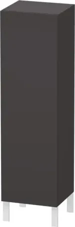 Duravit L-Cube Halbhochschrank 400 x 363 x 1320 mm graphit supermatt