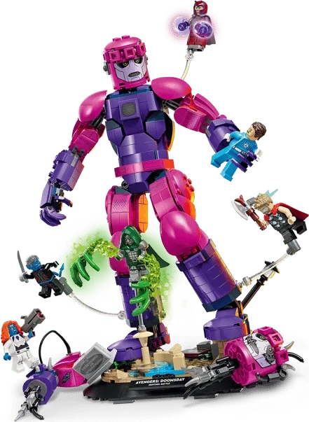LEGO Marvel Super Heroes Spielset - Legendärer Showdown: Avengers: Doomsday