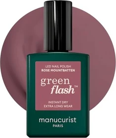 Manucurist Green Flash Gel Nagellack rose mountbatten, 15ml