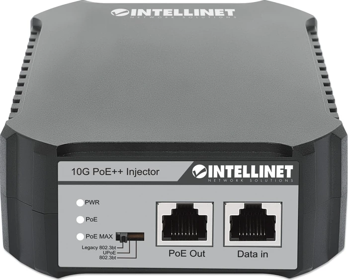 Intellinet Desktop 10G PoE-Injektor, 2x RJ-45, 95W PoE++