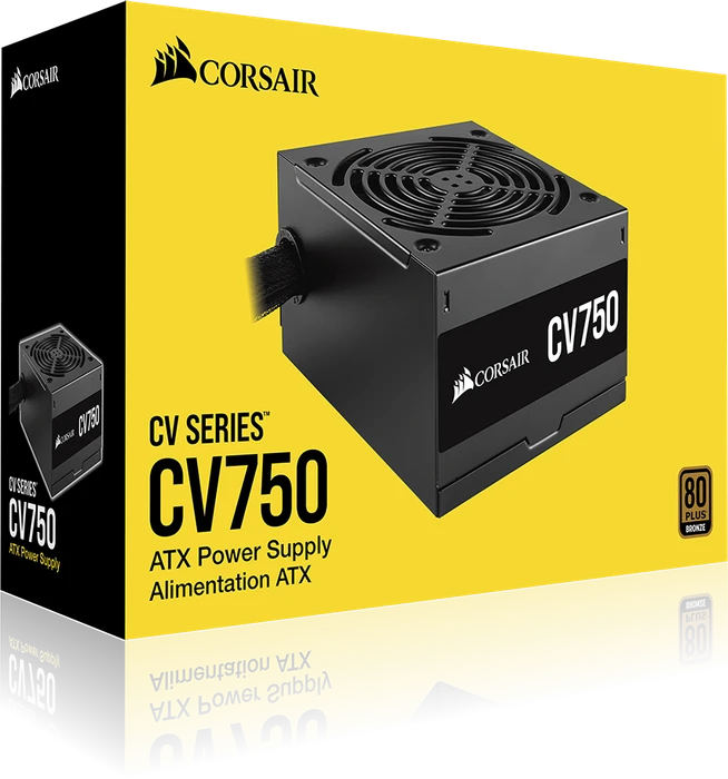 Corsair CV Series CV750 Dual EPS 750W, ATX 2.31