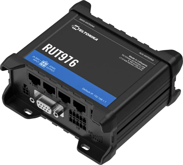 Teltonika RUT976, Industrial, Global, eSIM, 5G