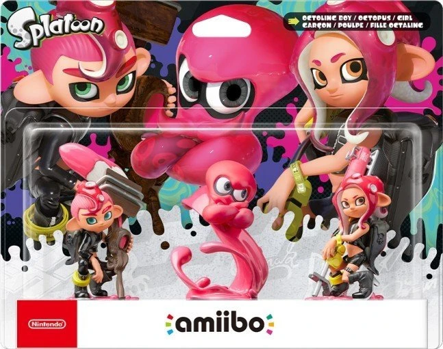 Nintendo amiibo Figuren Splatoon 3er-Pack Collection Oktoling (Switch/WiiU/3DS)