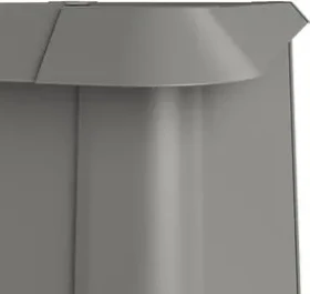 Biohort Schneckenschutz 110x110x4.2cm für Hochbeet quarzgrau-metallic