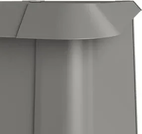 Biohort Schneckenschutz 110x110x4.2cm für Hochbeet quarzgrau-metallic