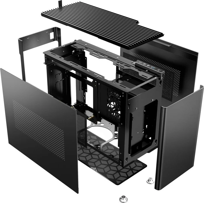 Jonsbo Jonsplus i100 Pro, schwarz, Mini-ITX