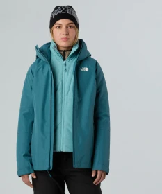 The North Face Inlux Triclimate Funktionsjacke space/dark heather/blue eclipse (Damen)