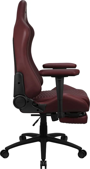AeroCool ROYAL Leatherette Tuscan Red Gamingstuhl, dunkelrot