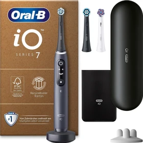 Oral-B iO Series 7 Plus Edition black onyx + 3 Aufsteckbürsten