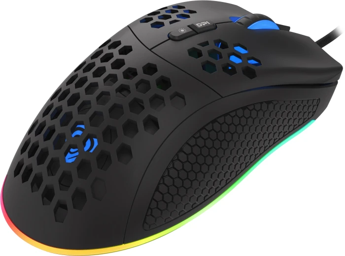 Genesis Krypton 555 Ultralight Gaming Mouse schwarz, USB