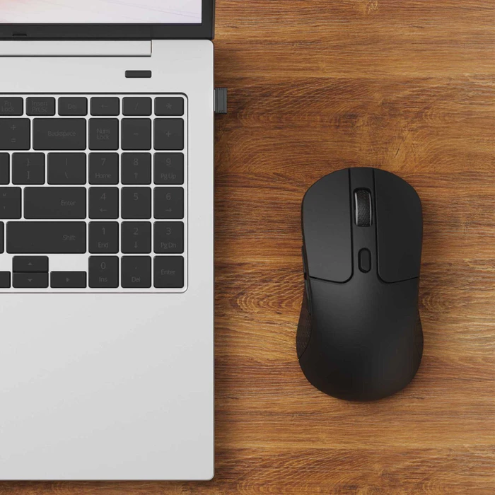 Keychron M3 Lite Wireless Mouse schwarz, USB/Bluetooth