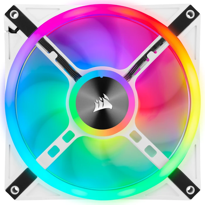 Corsair QL Series iCUE QL140 RGB PWM, weiß, 140mm