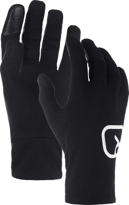 Ortovox 185 Rock'N'Wool Liner Handschuhe black raven (Herren)