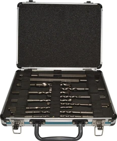 Makita SDS-plus Bohrer-/Meißel-Zubehörset inkl. Koffer, 13-tlg.