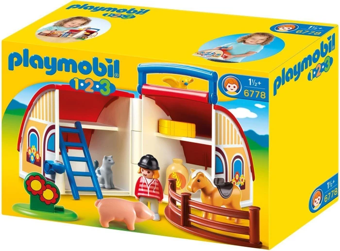 playmobil 1.2.3 Meine Mitnehm-Reiterhof