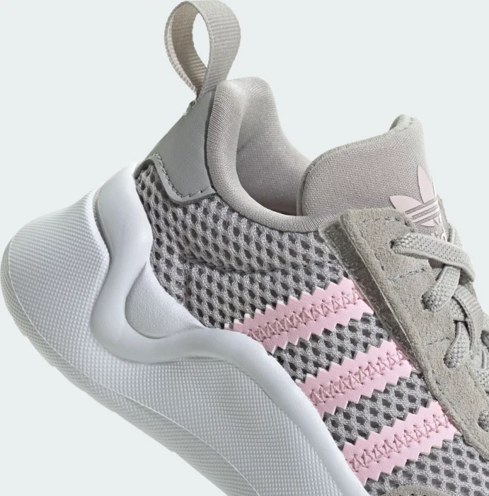 adidas Adifom 70s Comfort Closure Elastic Laces grey two/clear pink/cloud white (Junior)