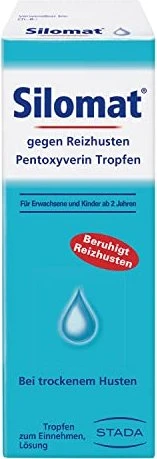 Stada Silomat Hustenstiller Pentoxyverin 19mg/ml Tropfen, 30ml