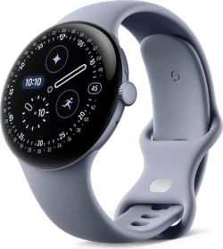Google Pixel Watch 4 (Wi-Fi) 45mm Satin Moonstone mit Sportarmband Moonstone